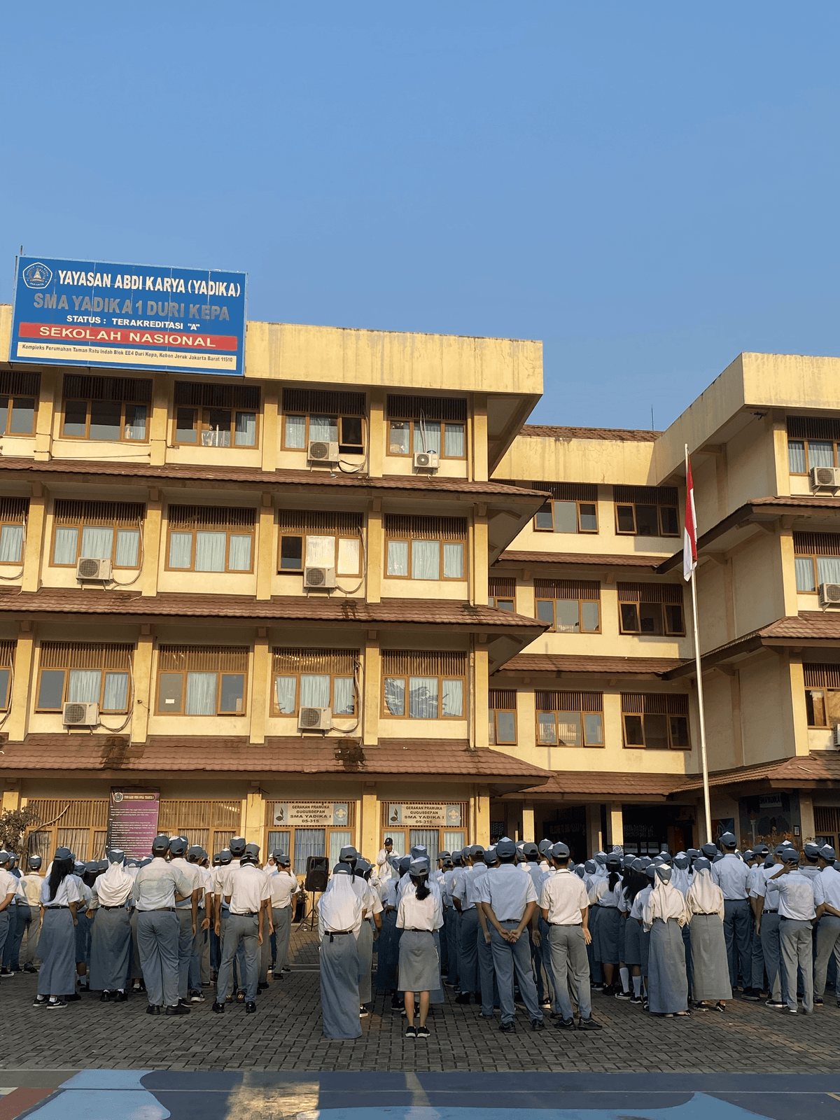 Sejarah SMA Yadika 1 Jakarta Barat