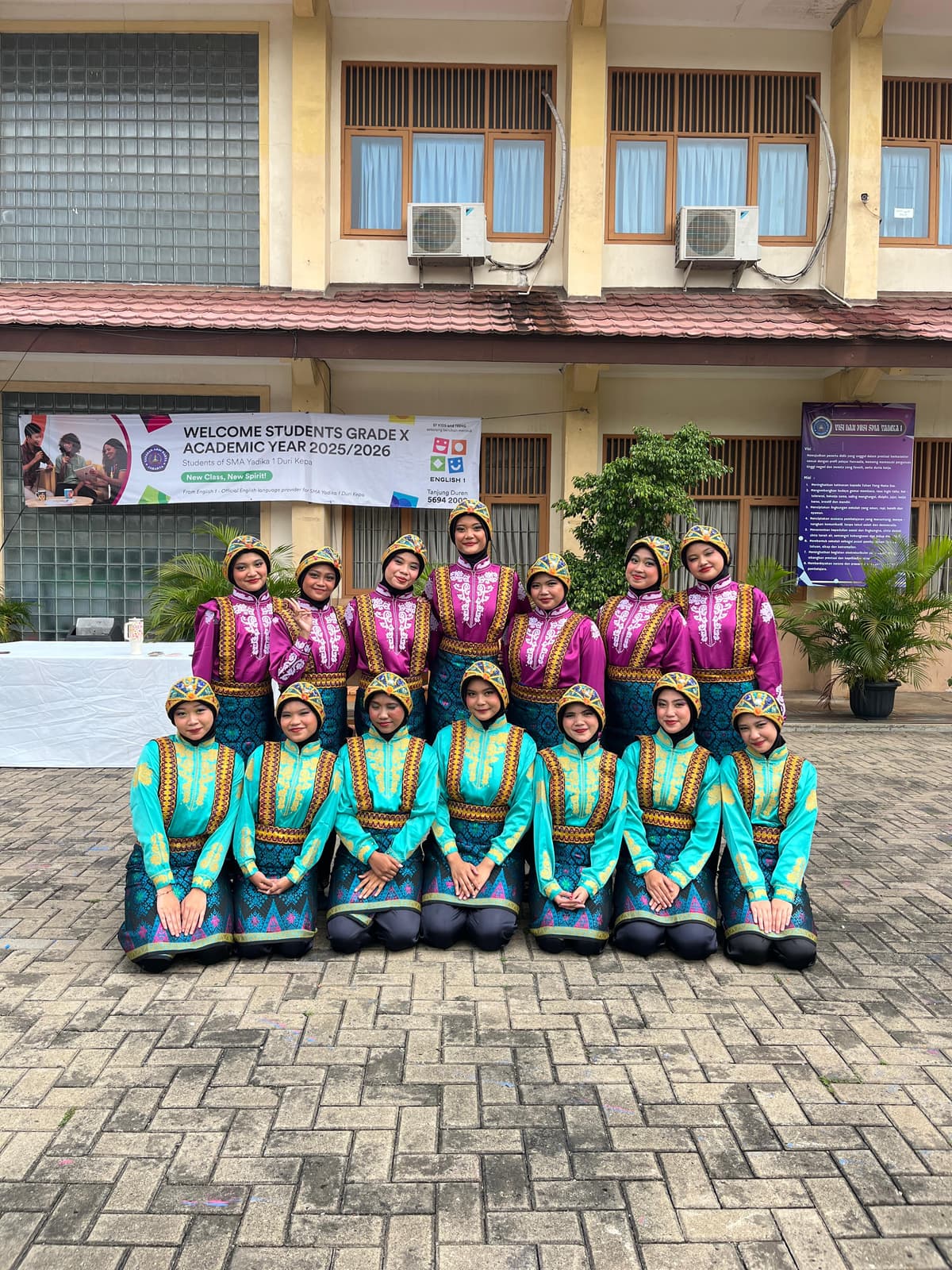 Saman SMA Yadika 1 Jakarta