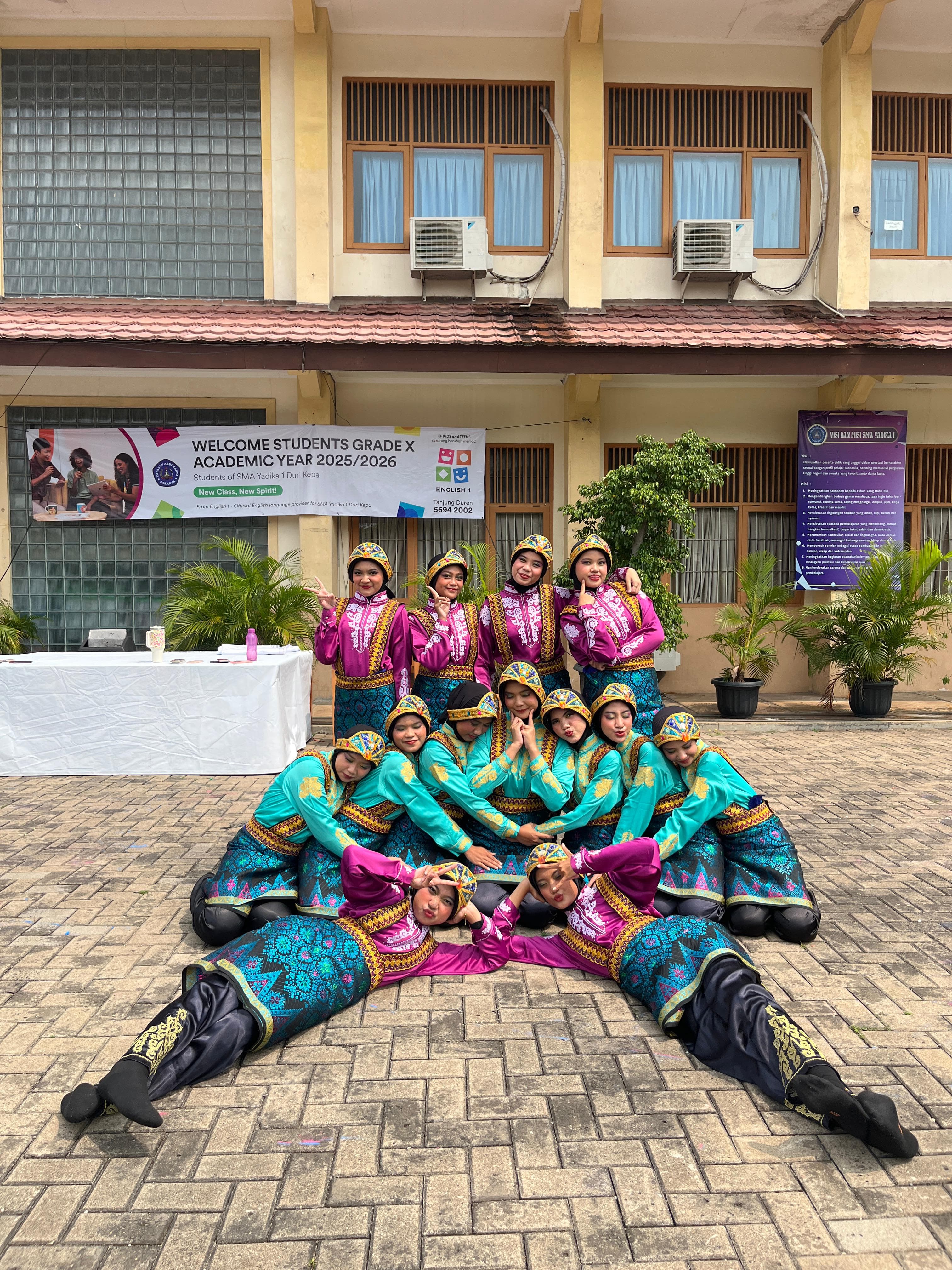 Saman SMA Yadika 1 Jakarta